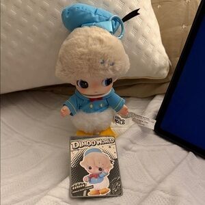 PopMart DIMOO WORLD × DISNEY Series-Vinyl Plush (Donald Duck)